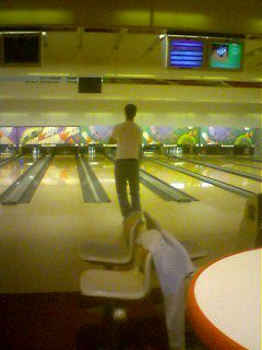 Bio is bowling
